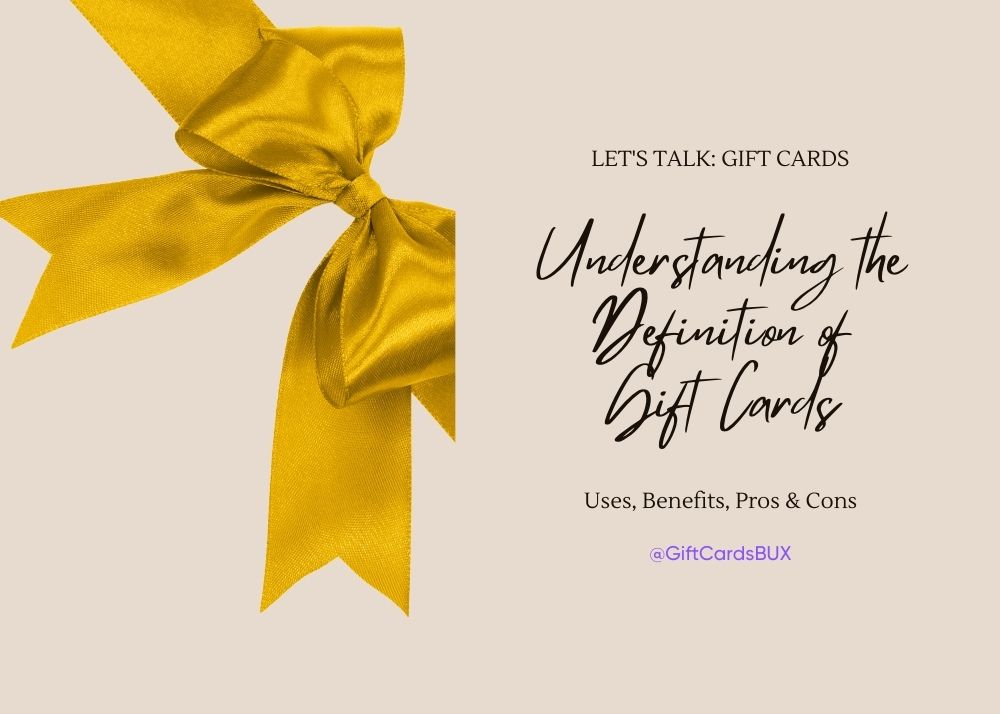 What Is a Gift Card - uses, benefits, pros & cons